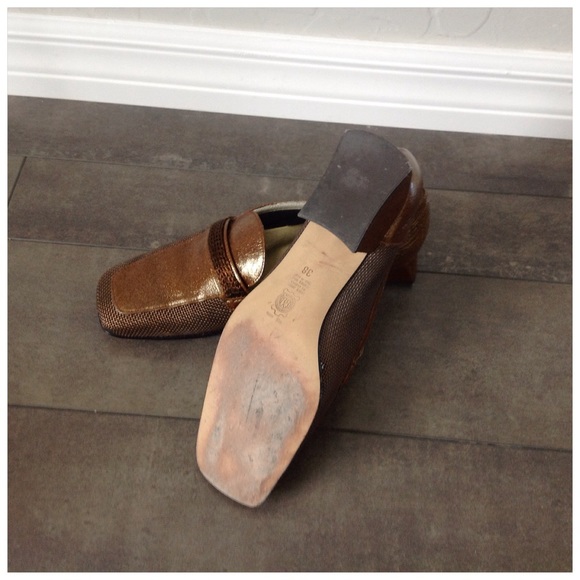 Metallic Copper Shoes - Picture 5 of 6